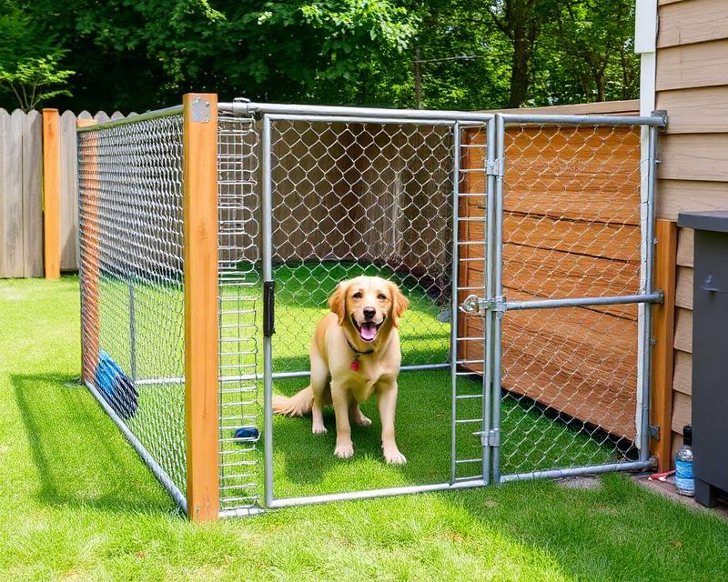 Dog Runs installation example